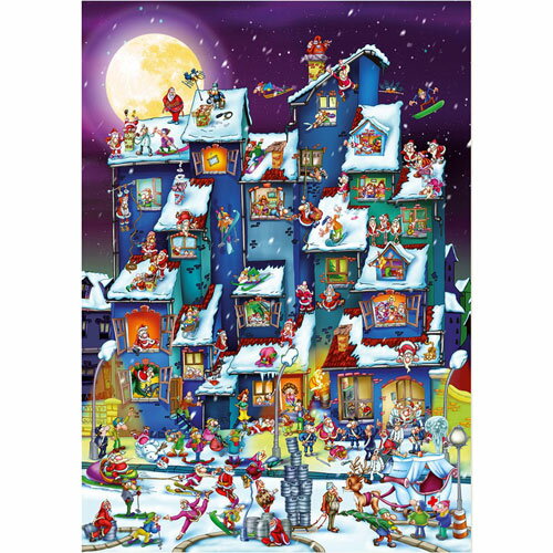 D-Toys・ディートイズパズル 61218-CC07 Cartoon Collection : Santa Clause Party 1000ピース 47×68cm