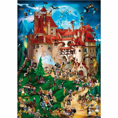 D-Toys・ディートイズパズル 61218-CC08 Cartoon Collection : Vampire Party 1000ピース 47×68cm