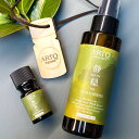 ARTQ ORGANICS 静穏ブレンドスプレー【100ml】アロマティーク オーガニック 精油 アロマ エッセンシャルオイル 香り ヨガ 瞑想 睡眠 リラックス おやすみ アロマオイル アロマスプレー ルームスプレー ピロー ミスト 携帯 持ち歩き 3