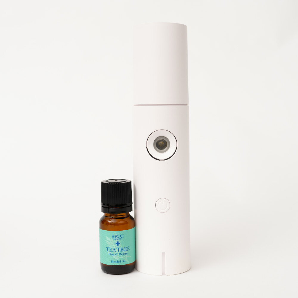 保障できる クーポン配布中 Artq Organics ハグアンドレスキューディフューザーセット 5ml ポータブルディフューザー アロマティーク アロマオイル アロマ ディフューザー ティートリー 感染対策 花粉症 アロマオイル 抗菌 抗真菌 最適な材料 Staginginsured Amedadirect Com