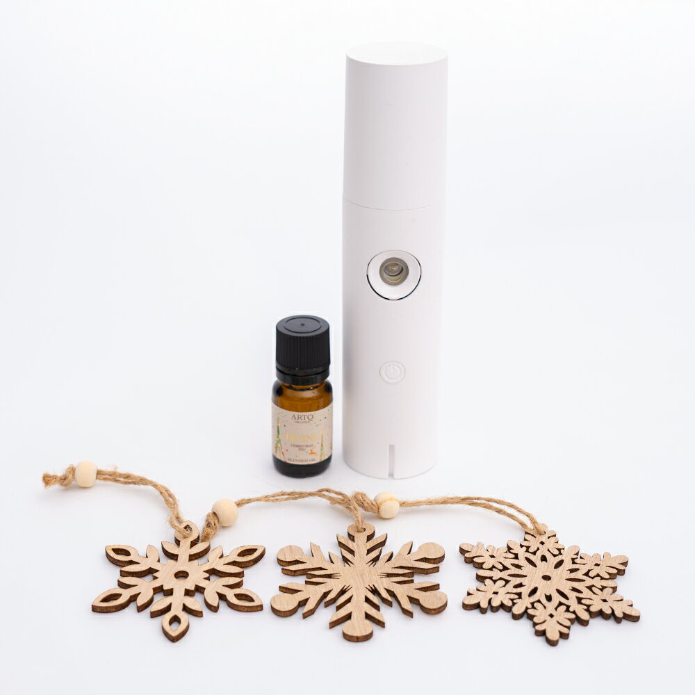 【クリスマスフェア 2025】精油10種使用 DIVINE 2025 ディフューザーセット 10mL ディフューザー Frankincense オーガニック認証...