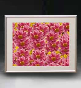 Still-Life Picture - 【油絵 直筆仕上げ】Flowers フラワーズ ♯046 アートフレーム サイズ 額入りM 【油彩 布キャンバス 国内生産】 花の絵 静物画 511×418mm インテリアアート 複製画 送料無料