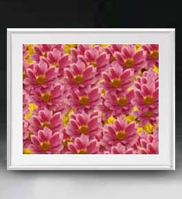 【油絵 直筆仕上げ】Flowers フラワーズ ♯046 アートフレーム サイズ 額入りL 【油彩 布キャンバス 国..