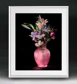 【油絵 直筆仕上げ】Flowers フラワーズ ♯054 アートフレーム サイズ 額入りL 【油彩 布キャンバス 国..