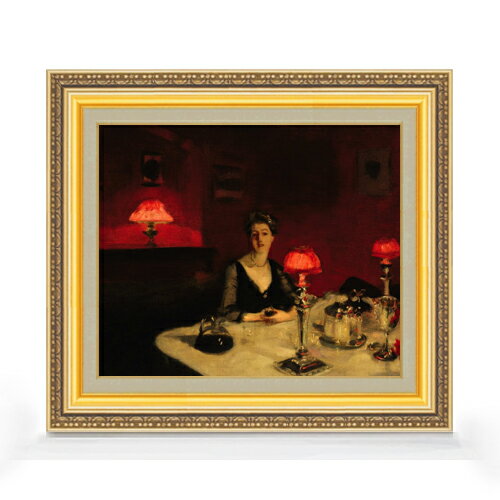 【油絵 直筆仕上げ】サージェント Le verre de porto F8 【額入り】 絵画 販売 8号 油彩 風景画 598×52..