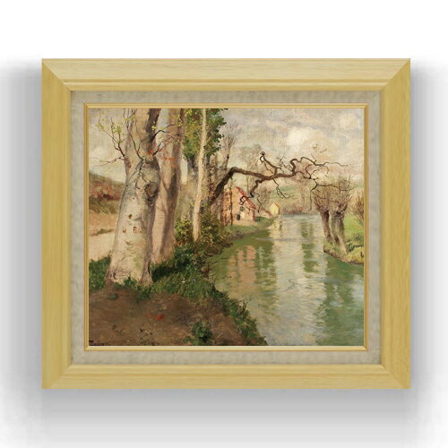 絵自体（キャンバス）の大きさ　530×455mm 【お届け日数】 ご注文日から　8-12日以内　に到着いたします。 ※一部在庫商品は早期出荷可能の場合がございます。 お急ぎに際は別途Eメールにてお問い合わせください。 お問い合わせメールアドレス 　shopmaster@artrest.jp 【留意事項】 ※注文個数によりお届け日が変わることがあります。 ※直筆仕上げ商品のため色彩が若干異なる場合がございますので 予めご了承くださいませ。 絵画 販売 インテリア 油絵 油彩 壁掛け 複製画 風景画 ゴッホ モネ ルノワール その他 静物画 肖像画 アート プレゼント 開業祝い 退職祝い 新築祝い 玄関 リビングアート 風水 縁起 フレーム 贈り物フリット・タヴロー ディエップからアルク川へ