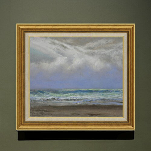 【油絵 直筆仕上げ】トライオン A Shift of Wind from East to Northwest F10 【ア...