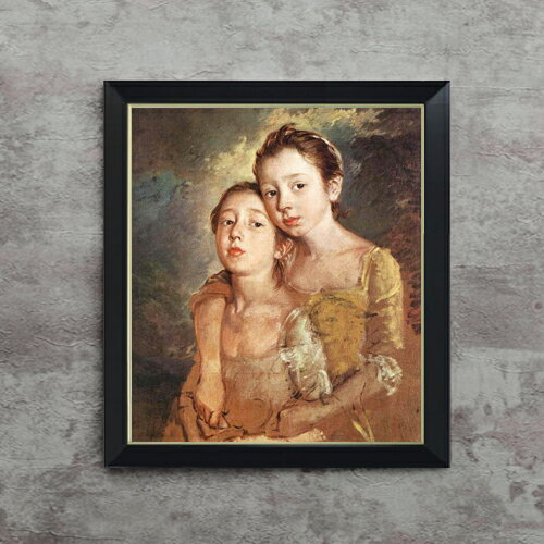 絵自体（キャンバス）の大きさ　530×455mm 表面アクリル透明保護板　額縁吊り紐　付属 ※一部在庫商品は早期出荷可能の場合がございます。 お急ぎに際は別途Eメールにてお問い合わせください。 お問い合わせメールアドレス 　shopmaster@artrest.jp 【留意事項】 ※注文個数によりお届け日が変わることがあります。 ※直筆仕上げ商品のため色彩が若干異なる場合がございますので 予めご了承くださいませ。 絵画 販売 インテリア 油絵 油彩 壁掛け 複製画 風景画 ゴッホ モネ ルノワール その他 静物画 肖像画 アート プレゼント 開業祝い 退職祝い 新築祝い 玄関 リビングアート 風水 縁起 フレーム 贈り物トマス・ゲインズバラ 画家の娘とネコ