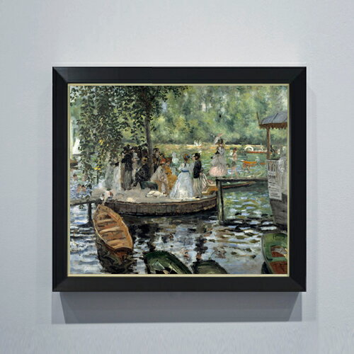 絵自体（キャンバス）の大きさ　530×455mm 表面アクリル透明保護板　額縁吊り紐　付属 ※一部在庫商品は早期出荷可能の場合がございます。 お急ぎに際は別途Eメールにてお問い合わせください。 お問い合わせメールアドレス 　shopmaster@artrest.jp 【留意事項】 ※注文個数によりお届け日が変わることがあります。 ※直筆仕上げ商品のため色彩が若干異なる場合がございますので 予めご了承くださいませ。 絵画 販売 インテリア 油絵 油彩 壁掛け 複製画 風景画 ゴッホ モネ ルノワール その他 静物画 肖像画 アート プレゼント 開業祝い 退職祝い 新築祝い 玄関 リビングアート 風水 縁起 フレーム 贈り物ルノワール La Grenouillere