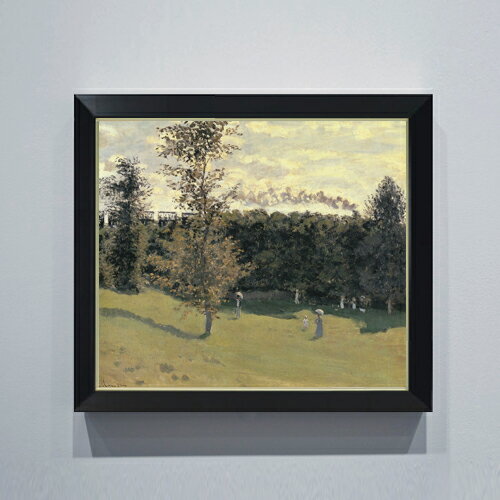 絵自体（キャンバス）の大きさ　530×455mm 表面アクリル透明保護板　額縁吊り紐　付属 ※一部在庫商品は早期出荷可能の場合がございます。 お急ぎに際は別途Eメールにてお問い合わせください。 お問い合わせメールアドレス 　shopmaster@artrest.jp 【留意事項】 ※注文個数によりお届け日が変わることがあります。 ※直筆仕上げ商品のため色彩が若干異なる場合がございますので 予めご了承くださいませ。 絵画 販売 インテリア 油絵 油彩 壁掛け 複製画 風景画 ゴッホ モネ ルノワール その他 静物画 肖像画 アート プレゼント 開業祝い 退職祝い 新築祝い 玄関 リビングアート 風水 縁起 フレーム 贈り物クロード・モネ 田園の列車