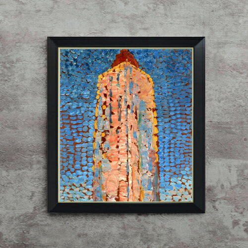 絵自体（キャンバス）の大きさ　530×455mm 表面アクリル透明保護板　額縁吊り紐　付属 ※一部在庫商品は早期出荷可能の場合がございます。 お急ぎに際は別途Eメールにてお問い合わせください。 お問い合わせメールアドレス 　shopmaster@artrest.jp 【留意事項】 ※注文個数によりお届け日が変わることがあります。 ※直筆仕上げ商品のため色彩が若干異なる場合がございますので 予めご了承くださいませ。 絵画 販売 インテリア 油絵 油彩 壁掛け 複製画 風景画 ゴッホ モネ ルノワール その他 静物画 肖像画 アート プレゼント 開業祝い 退職祝い 新築祝い 玄関 リビングアート 風水 縁起 フレーム 贈り物ピート・モンドリアン Lighthouse