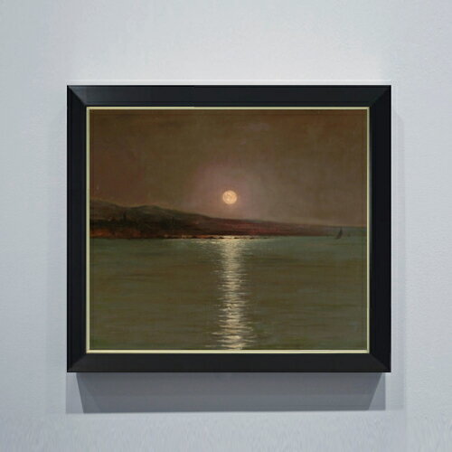 【油絵 直筆仕上げ】ゾナロ Full Moon F10 【シンプルフレーム】 絵画 販売 10号 油彩 風景画 560×485m..
