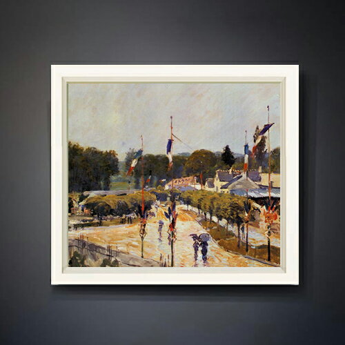 絵自体（キャンバス）の大きさ　530×455mm 表面アクリル透明保護板　額縁吊り紐　付属 ※一部在庫商品は早期出荷可能の場合がございます。 お急ぎに際は別途Eメールにてお問い合わせください。 お問い合わせメールアドレス 　shopmaster@artrest.jp 【留意事項】 ※注文個数によりお届け日が変わることがあります。 ※直筆仕上げ商品のため色彩が若干異なる場合がございますので 予めご了承くださいませ。 絵画 販売 インテリア 油絵 油彩 壁掛け 複製画 風景画 ゴッホ モネ ルノワール その他 静物画 肖像画 アート プレゼント 開業祝い 退職祝い 新築祝い 玄関 リビングアート 風水 縁起 フレーム 贈り物シスレー マルリー＝ル＝ロワの休日