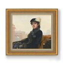 【油絵 直筆仕上げ】クラムスコイ 忘れえぬ人 F10 【額入り】 絵画 販売 10号 油彩 人物画 677×603mm 複製画 送料無料 プレゼント ギフト 開...