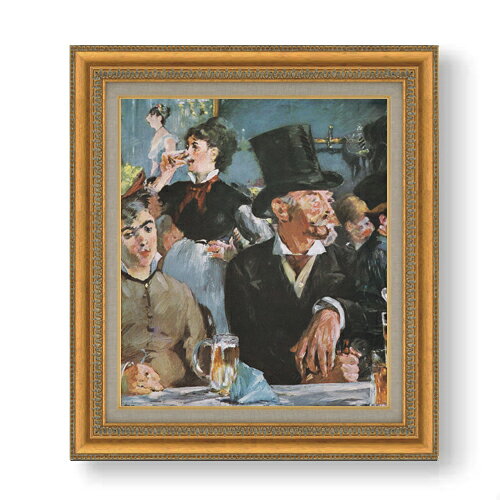 絵自体（キャンバス）の大きさ　530×455mm 表面アクリル透明保護板　額縁吊り紐　付属 ※一部在庫商品は早期出荷可能の場合がございます。 お急ぎに際は別途Eメールにてお問い合わせください。 お問い合わせメールアドレス 　shopmaster@artrest.jp 【留意事項】 ※注文個数によりお届け日が変わることがあります。 ※直筆仕上げ商品のため色彩が若干異なる場合がございますので 予めご了承くださいませ。 絵画 販売 インテリア 油絵 油彩 壁掛け 複製画 風景画 ゴッホ モネ ルノワール その他 静物画 肖像画 アート プレゼント 開業祝い 退職祝い 新築祝い 玄関 リビングアート 風水 縁起 フレーム 贈り物 -----------------------------------------------------------マネ カフェにて(2)