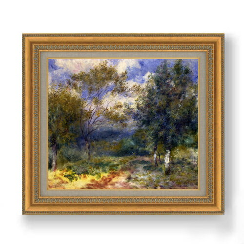 絵自体（キャンバス）の大きさ　530×455mm 【お届け日数】 ご注文日から　8-12日以内　に到着いたします。 ※一部在庫商品は早期出荷可能の場合がございます。 お急ぎに際は別途Eメールにてお問い合わせください。 お問い合わせメールアドレス 　shopmaster@artrest.jp 【留意事項】 ※注文個数によりお届け日が変わることがあります。 ※直筆仕上げ商品のため色彩が若干異なる場合がございますので 予めご了承くださいませ。 絵画 販売 インテリア 油絵 油彩 壁掛け 複製画 風景画 ゴッホ モネ ルノワール その他 静物画 肖像画 アート プレゼント 開業祝い 退職祝い 新築祝い 玄関 リビングアート 風水 縁起 フレーム 贈り物ルノワール 陽だまりの風景