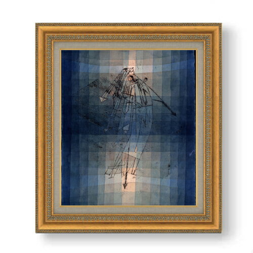 【油絵 直筆仕上げ】パウル・クレー 蛾の踊り F10 【額入り】 絵画 販売 10号 油彩 抽象画 677×603mm ..