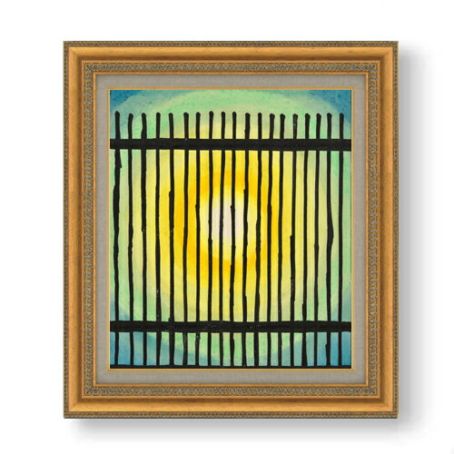 Rakuten - 【油絵 直筆仕上げ】ウィーナー ゲゲンヴァルト F10 【額入り】 絵画 販売 10号 油彩 抽象画 677×603mm 複製画 送料無料 プレゼント ギフト 開店祝い 開業祝い 退職祝い 新築祝い リビング 玄関 モダン アートフレーム 壁掛け