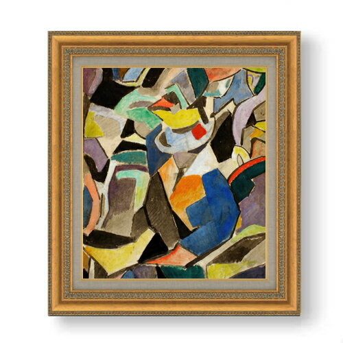 Rakuten - 【油絵 直筆仕上げ】ニューマン 抽象的 F10 【額入り】 絵画 販売 10号 油彩 抽象画 677×603mm 複製画 送料無料 プレゼント ギフト 開店祝い 開業祝い 退職祝い 新築祝い リビング 玄関 モダン アートフレーム 壁掛け