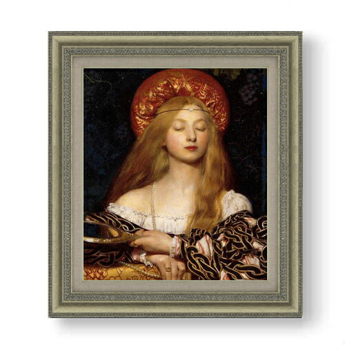 【油絵 直筆仕上げ】フランク・カドガン・クーパー 虚栄 F10 【額入り】 絵画 販売 10号 油彩 人物画 6..