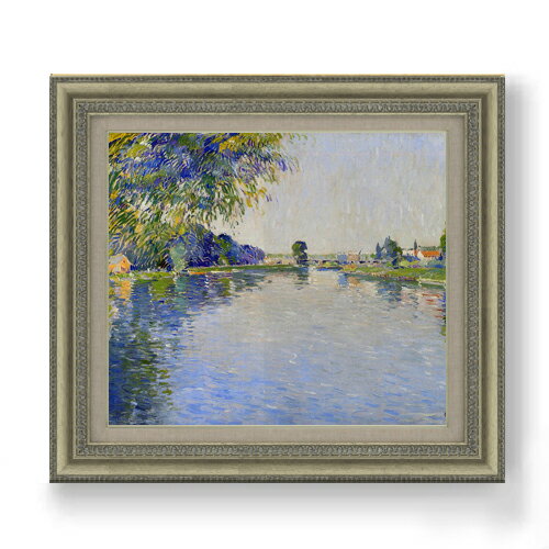 絵自体（キャンバス）の大きさ　530×455mm 表面アクリル透明保護板　額縁吊り紐　付属 ※一部在庫商品は早期出荷可能の場合がございます。 お急ぎに際は別途Eメールにてお問い合わせください。 お問い合わせメールアドレス 　shopmaster@artrest.jp 【留意事項】 ※注文個数によりお届け日が変わることがあります。 ※直筆仕上げ商品のため色彩が若干異なる場合がございますので 予めご了承くださいませ。 絵画 販売 インテリア 油絵 油彩 壁掛け 複製画 風景画 ゴッホ モネ ルノワール その他 静物画 肖像画 アート プレゼント 開業祝い 退職祝い 新築祝い 玄関 リビングアート 風水 縁起 フレーム 贈り物カイユボット セーヌ川の景色