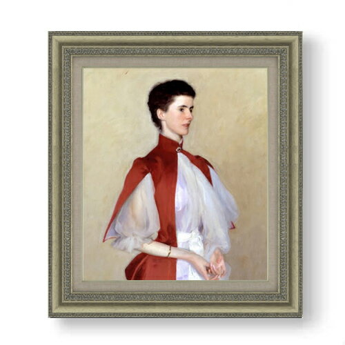樂天商城 - 【油絵 直筆仕上げ】サージェント Portrait of Mrs Robert Harrison F10 【額入り】 絵画 販売 10号 油彩 人物画 677×603mm 複製画 送料無料 プレゼント ギフト 開店祝い 開業祝い 退職祝い 新築祝い リビング 玄関 モダン アートフレーム 壁掛け