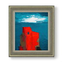 【油絵 直筆仕上げ】ウィーナー ブルクルイネ F10 【額入り】 絵画 販売 10号 油彩 抽象画 677×603mm 複製画 送料無料 プレゼント ギフト 開店祝い 開業祝い 退職祝い 新築祝い リビング 玄関 モダン アートフレーム 壁掛け