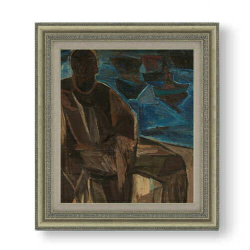 【油絵 直筆仕上げ】ペルメケ オーステンデのフィッサー F10 【額入り】 絵画 販売 10号 油彩 抽象画 677×603mm 複製画 送料無料 プレゼント ギフト 開店祝い 開業祝い 退職祝い 新築祝い リビング 玄関 モダン アートフレーム 壁掛け