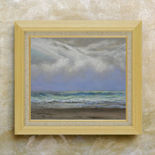 【油絵 直筆仕上げ】トライオン A Shift of Wind from East to Northwest F10 【額入り】 絵画 販売 10号 油彩 風景画 675×601mm 複製画 送料無料 プレゼント ギフト 開店祝い 開業祝い 退職祝い 新築祝い リビング 玄関 モダン アートフレーム 壁掛け