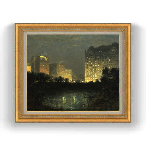 デリック The PlazaWilliam F12 絵画 販売 12号 風景画額縁 754×648mm 複製画 送料無料 プレゼント ギフト 開店祝い 開業祝い 退職祝い 新築祝い リビング 壁掛け