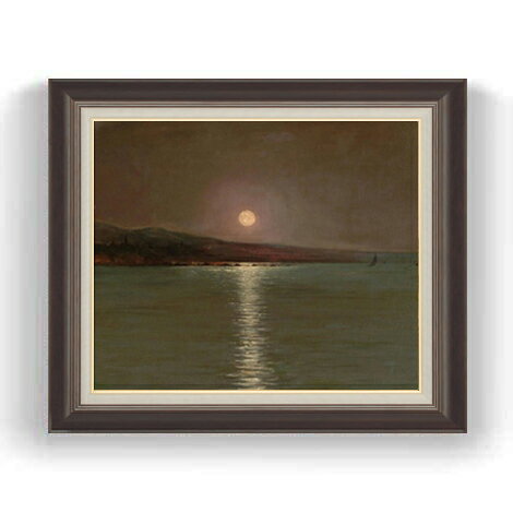 【油絵 直筆仕上げ】ゾナロ Full Moon F12 【油彩 国内生産 インテリア】絵画 販売 12号 風景画額縁 736×630mm 複製画 送料無料 プレゼント ギフト 開店祝い 開業祝い 退職祝い 新築祝い リビング 壁掛け ラッピング可 油彩