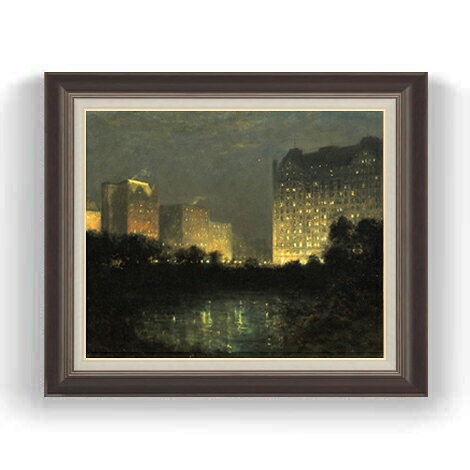 デリック The PlazaWilliam F12 絵画 販売 12号 風景画額縁 736×630mm 複製画 送料無料 プレゼント ギフト 開店祝い 開業祝い 退職祝い 新築祝い リビング 壁掛け