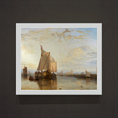 ターナー Dort or Dordrecht F15 絵画 販売 15号 風景画額縁 712×590mm 複製画 送料無料 プレゼント ギフト 開店祝い 開業祝い 退職祝い 新築祝い リビング 玄関 モダン 壁掛け