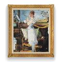 【油絵 直筆仕上げ】マネ ナナ F20 【油彩 キャンバス 国内生産 インテリア】絵画 販売 20号 人物画 865×736mm 複製画 送料無料 プレゼント ...
