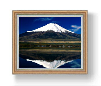 【油絵 直筆仕上げ】富士山(3) F20サイズ 883×754mm 額入り 油彩 風景画 オリジナルインテリア絵画 風..