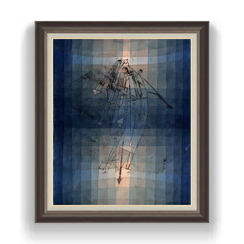 樂天商城 - 【油絵 直筆仕上げ】パウル・クレー 蛾の踊り F20 【額入り】絵画 販売 20号 抽象画 863×734mm 複製画 送料無料 プレゼント ギフト 開店祝い 開業祝い 退職祝い 新築祝い リビング 壁掛け