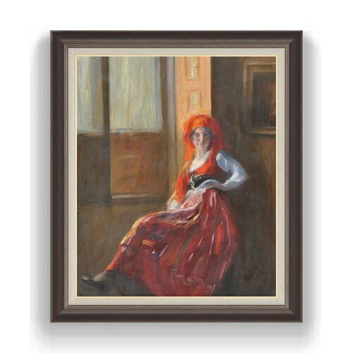 樂天商城 - 【油絵 直筆仕上げ】カルネイロ Young Lady from Minho F20 【額入り】絵画 販売 20号 人物画 863×734mm 複製画 送料無料 プレゼント ギフト 開店祝い 開業祝い 退職祝い 新築祝い リビング 壁掛け
