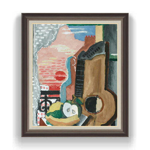 樂天商城 - 【油絵 直筆仕上げ】マルクーシス Nature Morte Devant La Fentre F20 【額入り】 絵画 販売 20号 油彩 抽象画 863×734mm 複製画 送料無料 プレゼント ギフト 開店祝い 開業祝い 退職祝い 新築祝い リビング アートフレーム 壁掛け