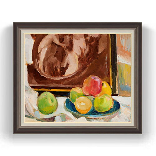 【油絵 直筆仕上げ】ワリシェフスキ 静物画 F20 【額入り】 絵画 販売 20号 油彩 静物画 863×734mm 複製画 送料無料 プレゼント ギフト 開店祝い 開業祝い 退職祝い 新築祝い リビング アートフレーム 壁掛け