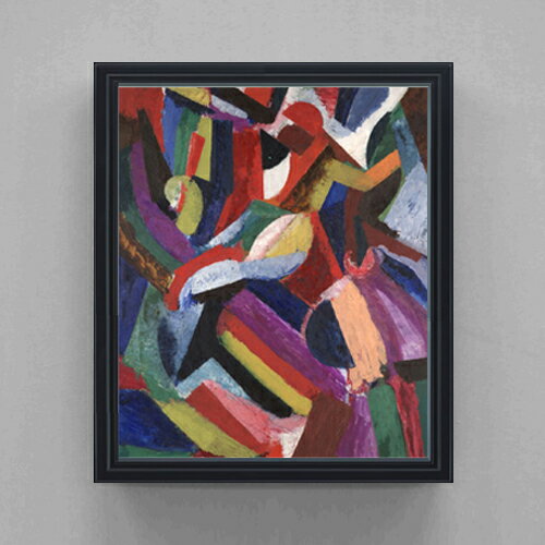 樂天商城 - 【油絵 直筆仕上げ】ヘンリー・ブルース 作曲3 F20 【額入り シンプルフレーム】 絵画 販売 20号 油彩 抽象画 795×673mm 複製画 送料無料 ギフト 開店祝い 開業祝い 退職祝い 新築祝い リビング 玄関 モダン アートフレーム 壁掛け