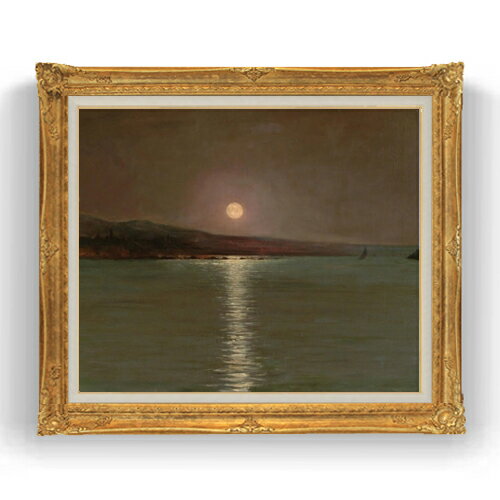 樂天商城 - 【油絵 直筆仕上げ】ファウストゾナロ Full Moon F20 【アップグレード額縁】絵画 販売 20号 風景画 865×736mm 複製画 送料無料 プレゼント ギフト 開店祝い 開業祝い 退職祝い 新築祝い リビング 壁掛け