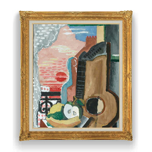 樂天商城 - 【油絵 直筆仕上げ】マルクーシス Nature Morte Devant La Fentre F20 【アップグレード額縁】 絵画 販売 20号 油彩 抽象画 865×736mm 複製画 送料無料 プレゼント ギフト 開店祝い 開業祝い 退職祝い 新築祝い リビング アートフレーム 壁掛け