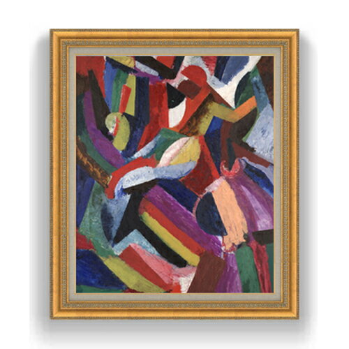 【油絵 直筆仕上げ】ヘンリー・ブルース 作曲3 F20 【額入り】 絵画 販売 20号 油彩 抽象画 883×754mm 複製画 送料無料 プレゼント ギフト 開店祝い 開業祝い 退職祝い 新築祝い リビング 玄関 モダン アートフレーム 壁掛け