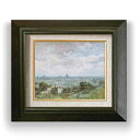 【油絵 直筆仕上げ】ゴッホ パリの屋根屋根の眺め F3 【額入り】 絵画 販売3号 油彩 風景画 420×368mm 複製画 送料無料 プレゼント ギフト 開店祝い 開業祝い 退職祝い 新築祝い リビング 玄関 モダン アートフレーム 壁掛け