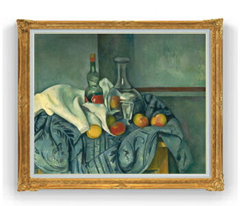 【油絵 直筆仕上げ】セザンヌ ペパーミントボトル F30サイズ 【油彩 国内生産 インテリア】絵画 販売 3..