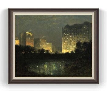 デリック The PlazaWilliam F30サイズ 絵画 販売 30号 大きな絵画サイズ 額入り 風景画 額縁 1070×887mm 複製画 送料無料