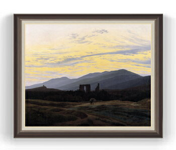 絵自体（キャンバス）の大きさ　910×727mm 【お届け日数】 ご注文日から　14-22日以内　に到着いたします。 ※一部在庫商品は早期出荷可能の場合がございます。 お急ぎに際は別途Eメールにてお問い合わせください。 お問い合わせメールアドレス 　shopmaster@artrest.jp 【留意事項】 ※注文個数によりお届け日が変わることがあります。 ※直筆仕上げ商品のため色彩が若干異なる場合がございますので 予めご了承くださいませ。 絵画 販売 インテリア 油絵 油彩 壁掛け 複製画 風景画 ゴッホ モネ ルノワール その他 静物画 肖像画 アート プレゼント 開業祝い 退職祝い 新築祝い 玄関 リビングアート 風水 縁起 フレーム 贈り物フリードリヒ Ruin of