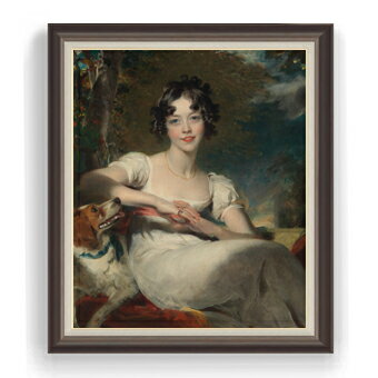 絵自体（キャンバス）の大きさ　910×727mm 【お届け日数】 ご注文日から　14-22日以内　に到着いたします。 ※一部在庫商品は早期出荷可能の場合がございます。 お急ぎに際は別途Eメールにてお問い合わせください。 お問い合わせメールアドレス 　shopmaster@artrest.jp 【留意事項】 ※注文個数によりお届け日が変わることがあります。 ※直筆仕上げ商品のため色彩が若干異なる場合がございますので 予めご了承くださいませ。 絵画 販売 インテリア 油絵 油彩 壁掛け 複製画 風景画 ゴッホ モネ ルノワール その他 静物画 肖像画 アート プレゼント 開業祝い 退職祝い 新築祝い 玄関 リビングアート 風水 縁起 フレーム 贈り物トーマス・ローレンス マリア・コニンガム嬢