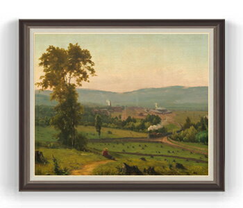 【油絵 直筆仕上げ】ジイネス ラッカワナバレー F30サイズ 【油彩 国内生産 インテリア】絵画 販売 30..