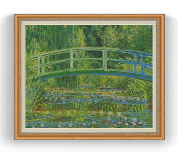 【油絵 直筆仕上げ】クロード・モネ 白い睡蓮 F30サイズ 【油彩 国内生産 インテリア】絵画 販売 30号 大きな絵画サイズ 額入り 風景画 額縁 1070×887mm 複製画 送料無料